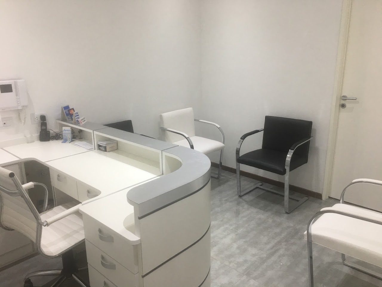 Oficina administrativa del consultorio